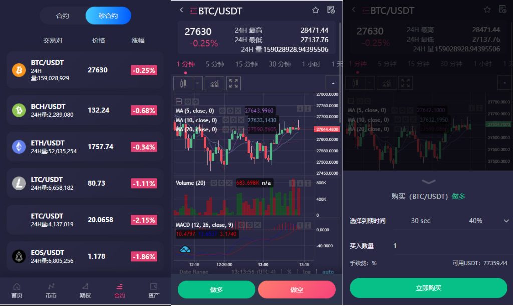 19种语言交易所系统源码,虚拟币交易平台,秒合约交易,永续合约,锁仓挖矿,附带搭建教程-优凯源码网-免费PHP网站源码模板,插件代码开源分享平台! 19种语言交易所系统源码,虚拟币交易平台,秒合约交易,永续合约,锁仓挖矿,附带搭建教程-优凯源码网-免费PHP网站源码模板,插件代码开源分享平台!