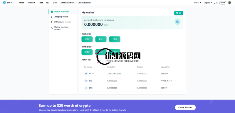 【首发】2025多语言交易所秒合约交易+质押矿机+新币认购+17国语言+永续合约+独立钱包地址后台-优凯源码网-免费PHP网站源码模板,插件代码开源分享平台!