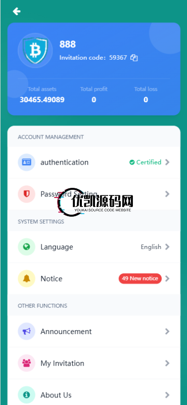图片[7]-【首发】2025多语言交易所秒合约交易+质押矿机+新币认购+17国语言+永续合约+独立钱包地址后台-优凯源码网-免费PHP网站源码模板,插件代码开源分享平台!
