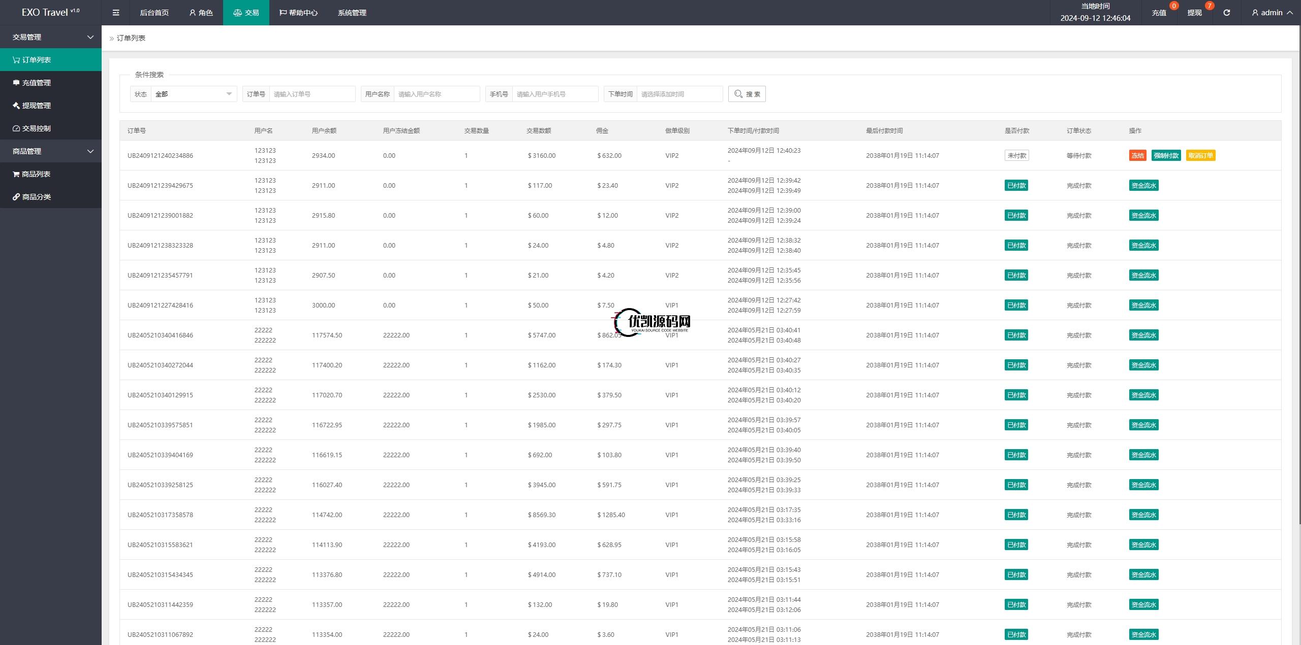 全球多语言旅游抢单系统,全新升级! ——海外卡单 / 刷单接单 / 自动匹配一体化平台系统-优凯源码网-免费PHP网站源码模板,插件代码开源分享平台! 全球多语言旅游抢单系统,全新升级! ——海外卡单 / 刷单接单 / 自动匹配一体化平台系统-优凯源码网-免费PHP网站源码模板,插件代码开源分享平台!